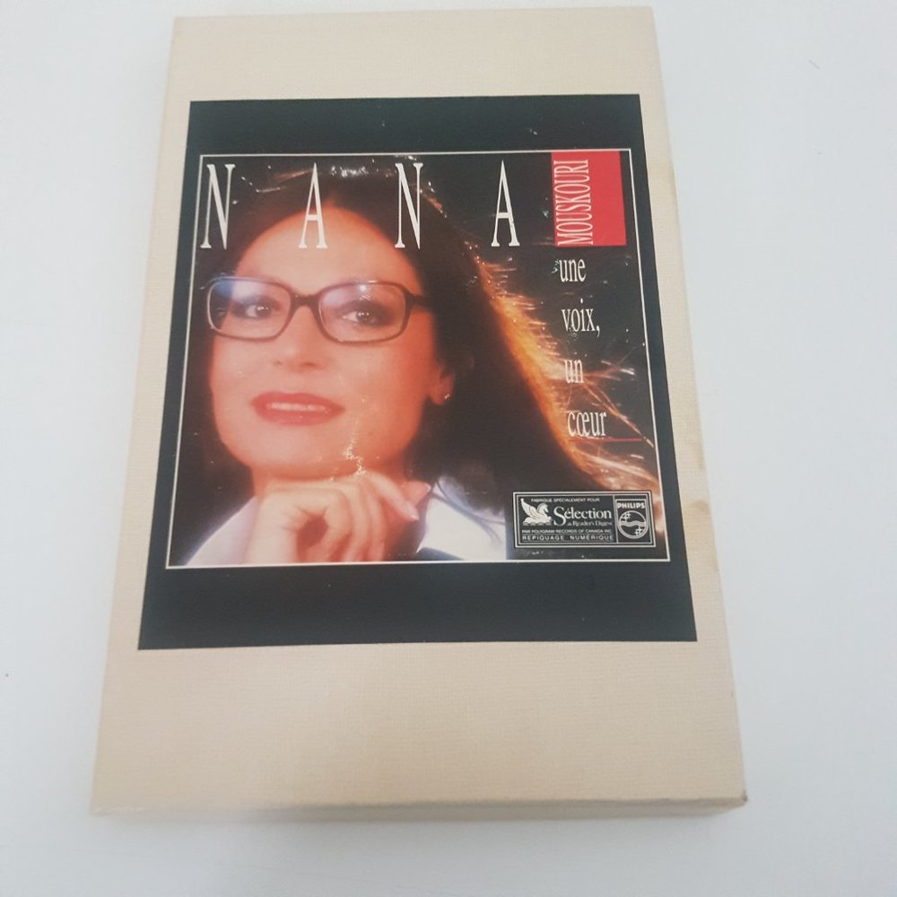 NANA MOUSKOURI Readers Digest Canada 1991 Philips 4 Cassettes Une Voix, un Coeur - Picture 9 of 11